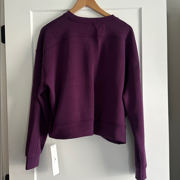 NWT CRZ Yoga SoftAura Pullover Crewneck Sweatshirt Sold Out - Picture 9 of 10